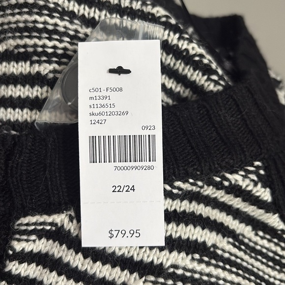 Lane Bryant Long-Sleeve Button-Front Stitch Cardigan Sweater Size 22/24 NEW! - Picture 9 of 9